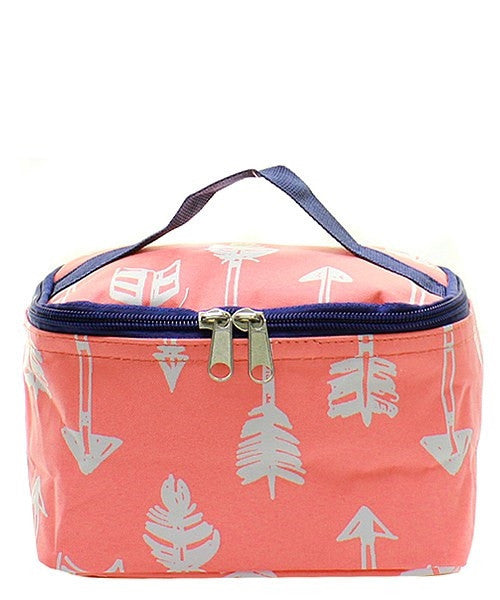 8" Cosmetic Bag Makeup Case Pouch Tote - Gifts Happen Here