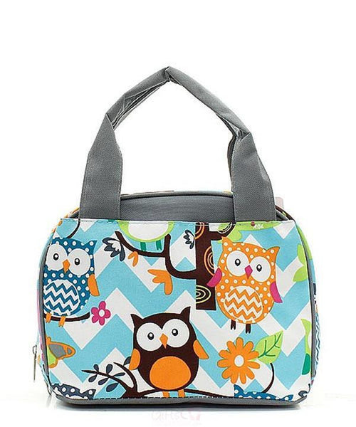 9" Insulated Lunch Bag Box Lunchbox