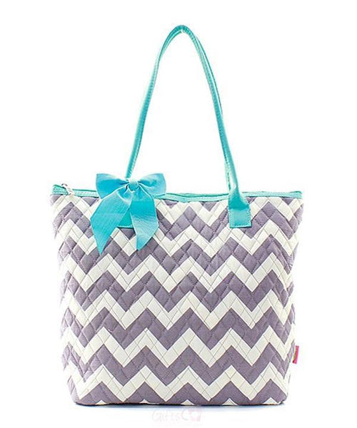 16" Quilted Tote Bag Handbag Purse - Gifts Happen Here